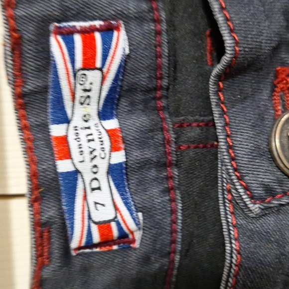 7 Downie St London Couture "Chelsea" 5-pocket denim jeans - lightweight - 36x32 - Picture 3 of 6